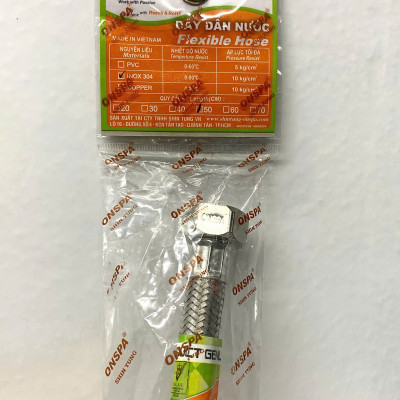 Dây xả, dây cấp nước Inox Onspa 50cm _ DCI50