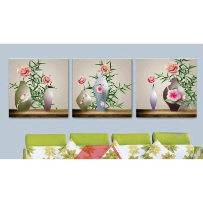 Tranh treo tường tráng gương bóng kiếng nai trừu tượng hiện đại sang trọng