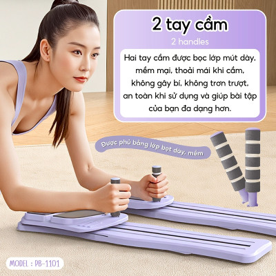 PB-1101 Pilates yoga đa chức năng mới, tập thể dục tại nhà, cơ bụng, dây lưng, dụng cụ cánh tay, máy làm đẹp chân