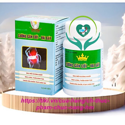 Cường gân cốt vai gáy Kingphar -Lọ 40 viên-Giúp hoạt huyết ,Thông kinh lạc,Hỗ trợ giảm tình trạng đau mỏi xương khớp