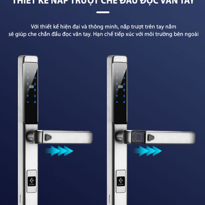 Khóa thông minh cửa nhôm Kitos KT-AL650