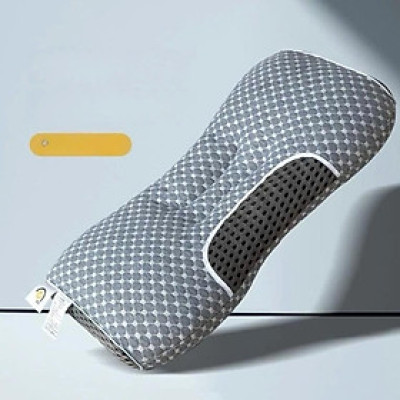 Gối ngủ 3D chống đau vai gáy 40-60 CM /Gối spa vải bông chống ngáy, giúp cải thiện giấc ngủ