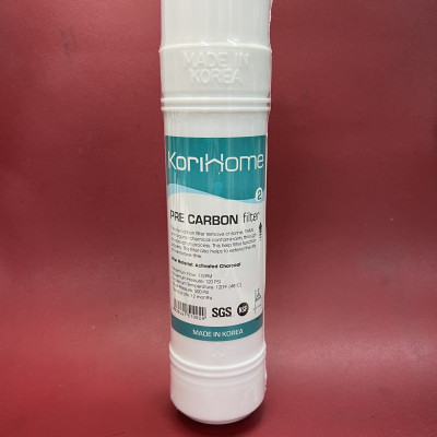 Combo 3 lõi lọc Korihome - 2 lõi Sediment và 1 lõi Pre-cacbon - Hàng chính hãng