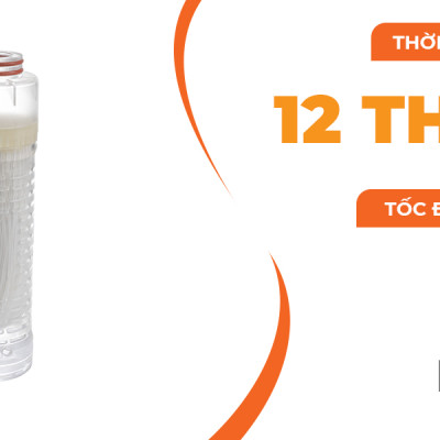 Lõi lọc sợi rỗng Callme Kitz PGW20-F1MS-1 - Lõi lọc thay thế cho bộ lọc tổng Callme Kitz SUH-TR-1 công suất lớn - Hàng chính hãng nhập khẩu Nhật Bản