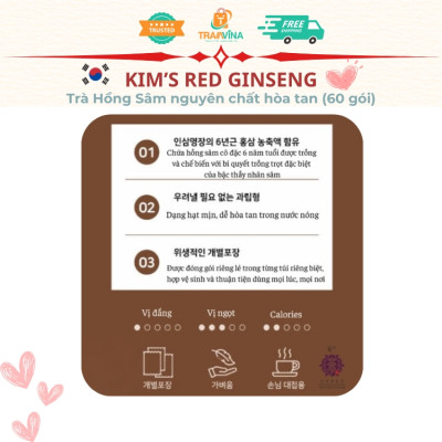 Trà Hồng Sâm Kim