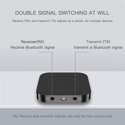 Thiết Bị Thu Phát Nhạc Không Dây Bluetooth 5.0 2in1 BT-13 - Hàng Nhập Khẩu