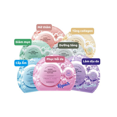 COMBO 10 Miếng Mặt Nạ BANOBAGI PREMIUM Thế Hệ Mới Dưỡng Da Chuyên Sâu Dành Cho Mọi Loại Da 30ml