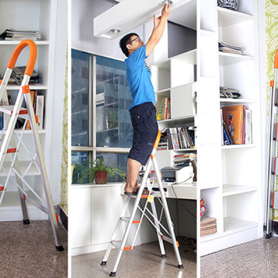 Thang nhôm tay vịn khung INOX Nikita NKT-IN6