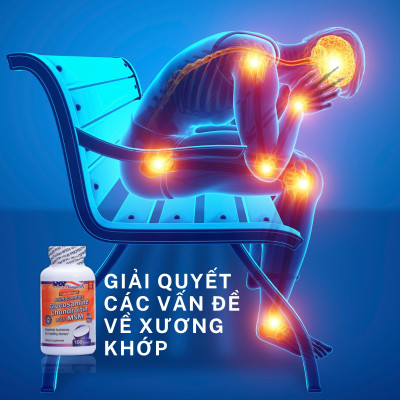 Viên Uống Glucosamine Chondroitin With Msm Giúp Giảm Đau Do Viêm Xương Khớp Hộp 100 Viên