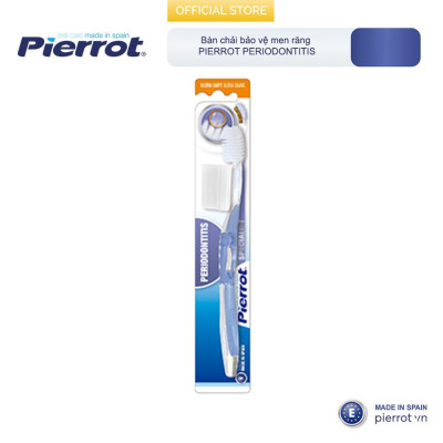 [ Mua 2 tặng 1 set kit ] Bàn chải đánh răng Pierrot Periodontitis bảo vệ men răng