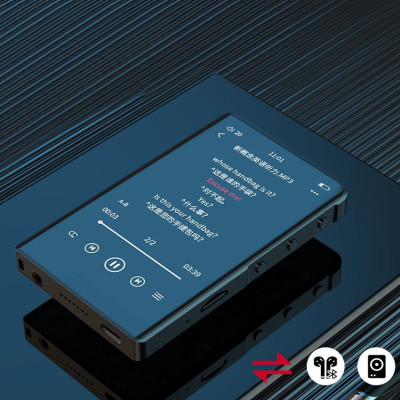 Máy Nghe Nhạc Lossless MP3 MP4 Bluetooth Màn Hình Cảm Ứng 4 inch Ruizu H9 - Hàng Chính Hãng