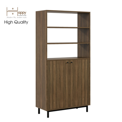 [Happy Home Furniture] CATY  , Kệ sách 6 tầng - chân sắt ,  90cm x 40cm x 180cm (DxRxC), KSA_017