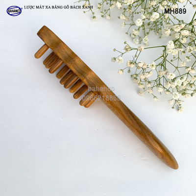 Lược gỗ thơm đa năng mát xa ấn huyệt toàn thân (MH889) giúp lưu thông khí huyết - chăm sóc sức khỏe cho bạn