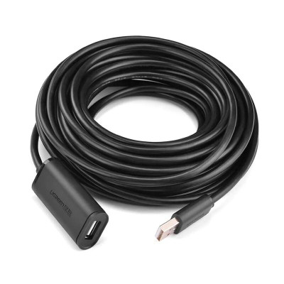 Ugreen UG10319US121TK 5M màu Đen Cáp tín hiệu nối dài USB 2.0 có chip khuếch đại cao cấp - HÀNG CHÍNH HÃNG