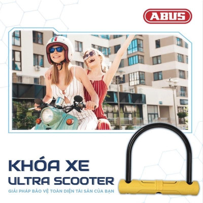Khóa xe máy ABUS 402 / 210HB135 khóa nguyên bánh xe - MSOFT