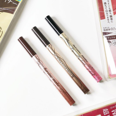 Bút Kẻ Mắt Nước Không Lem Không Trôi Nét Kẻ Siêu Mãnh Kissme Heroine Make Eyeline Màu Đen (0.4 mL)