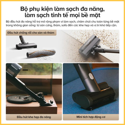 Máy hút bụi cầm tay Roborock H60 Ultra – Hàng Chính Hãng