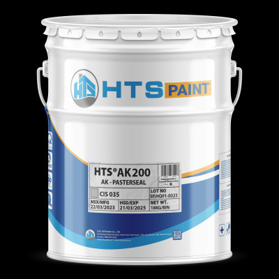 Sơn dầu Alkyd cao cấp HTS AK200 thùng 18kg
