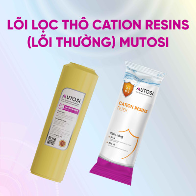 Lõi lọc nước Mutosi - Lõi số 2 Cation - Hàng chính hãng