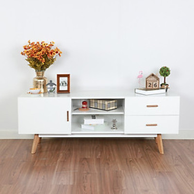 Kệ TV Gỗ Hiện Đại A9310TV - Màu Trắng
