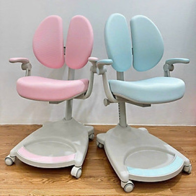 Ghế học sinh chống gù đa năng Juno sofa CTC02 xoay bánh xe 360 độ, tay vịn chỉnh 90 độ