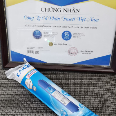 Combo 8 lõi lọc nước Karofi Hàng chính hãng dùng cho máy lọc nước Karofi 8 cấp S-S038