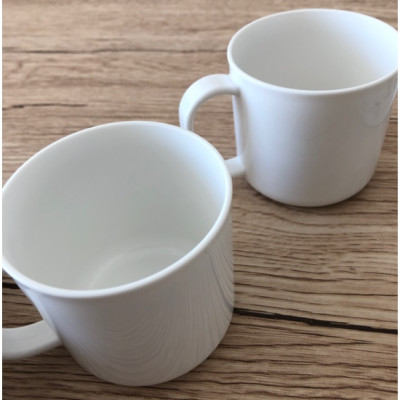 Cốc nhựa nắp mềm dành cho bé Nakaya 200ml có quai cầm tiện lợi ( Màu trắng ) - hàng nội địa Nhật Bản