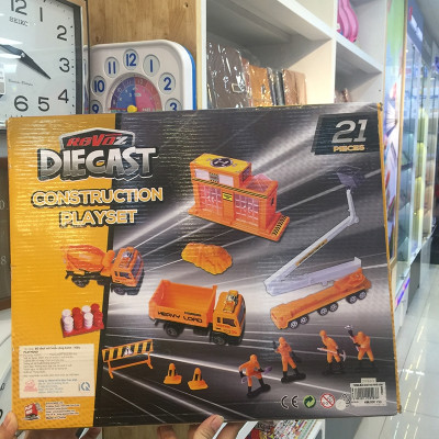 Đồ Chơi Mô Hình Công Trình Diecast 70362 (21 Chi Tiết) - PLAYMIND 70362