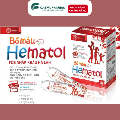 Combo Canxi Hữu Cơ cho Bé + BỔ MAU HEMATOL TW Hanopharco