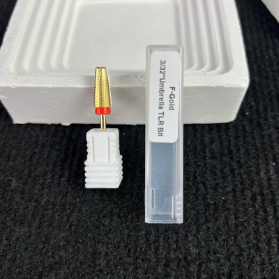 Combo 3 Đầu Mài Titan Đa Năng 5in1 Mạ Vàng Tặng Chổi Vệ Sinh Vonfram Bo Viền Đúc Đặc, Xanh Mài Phá gel , Đỏ Mài Mịn Êm Không Nóng Nữ Women