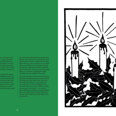 Sách - Advent - Festive German Bakes to Celebrate the Coming of Christmas by Anja Dunk (US edition, Hardcover)