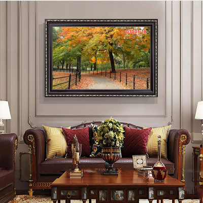 D1001 Tranh kính Phong cảnh Châu Âu ( được chọn mẫu)