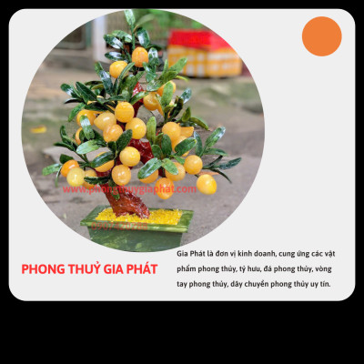 Cây đào phong thuỷ ngọc hoàng long 28 quả|phongthuygiaphat