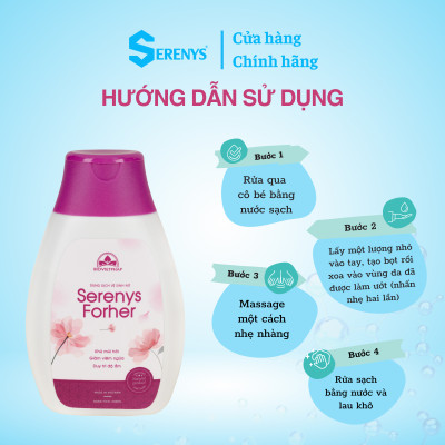 FEMININE WASH SERENYS FORHER 200ML 