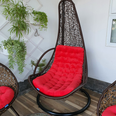 Bộ bàn ghế sân vườn + xích đu N4