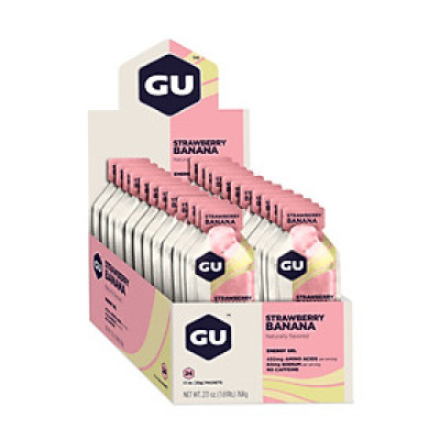 Gel Uống Bổ Sung Năng Lượng và Điện giải dành cho Chạy Bộ, Đạp Xe - GU Energy Hộp 24 gói Nhiều Mùi Vị