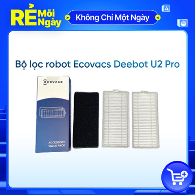 Bộ lọc robot Ecovac Deebot U2 Pro - Hàng chính hãng