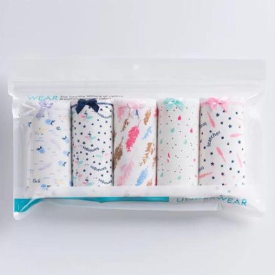 SET 5 QUẦN LÓT NỮ KUTE IN HÌNH NGHỘ NGHĨNH, SIÊU YÊU QL2405