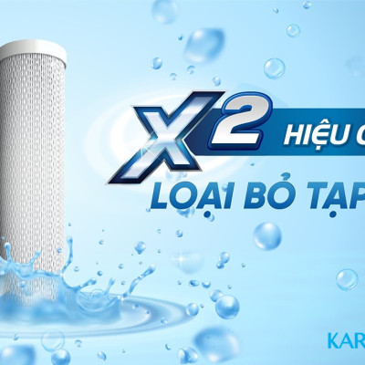 Lõi Lọc Thô Số 3 KAROFI SMAX PRO 3 - Hàng Chính Hãng