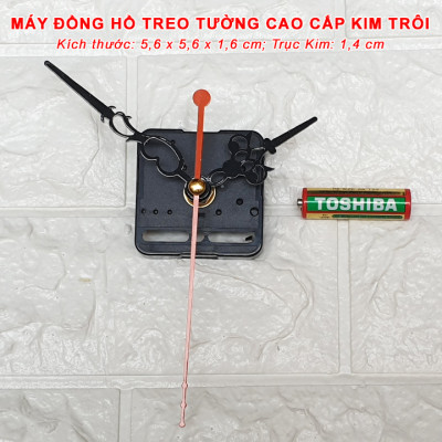 Máy Đồng Hồ Kim Trôi Cao Cấp Eastar + Bộ Kim Hoa Văn và Pin Toshiba