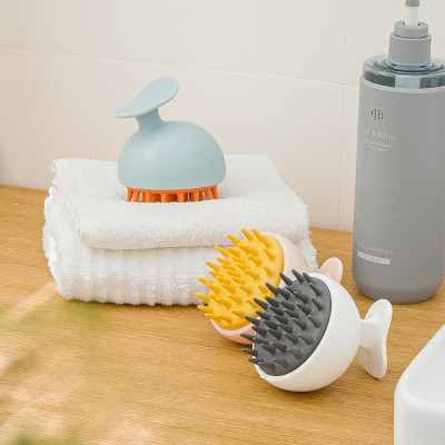 Lược gội đầu silicone - Massage da đầu, giảm ngứa, giảm gàu tăng cường tuần hoàn máu giảm gãy rụng tóc