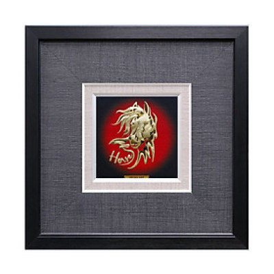 Tranh Vàng 24K PRIMA ART - Tranh Linh Vật Tuổi Ngọ (Con Ngựa ) - Kích thước 24 x 24 cm - CGS-0821-04