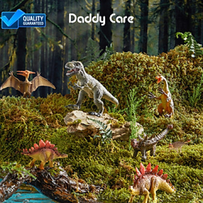 Mô hình khủng long mini cao su mềm 24 con Mideer Dinosaur Toys Set, jurassic world T-rex spinosaurus