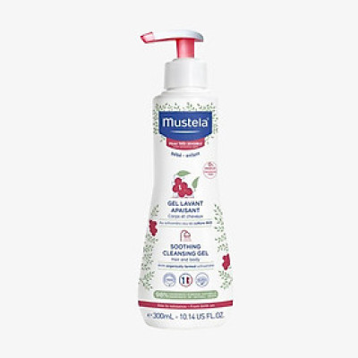 Sữa Tắm Gội Cho Trẻ Sơ Sinh Và Em Bé Da Nhạy Cảm Mustela (300ml)