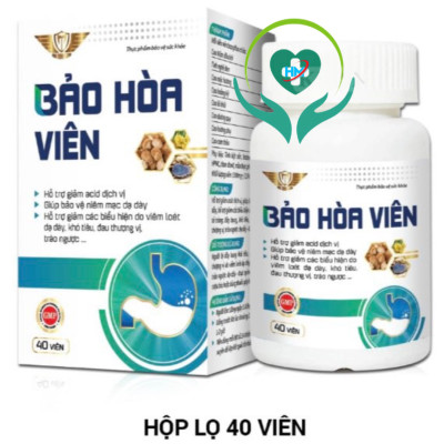 Bảo Hoà Viên Vinh Thịnh Vượng VV, hộp 40v, hỗ trợ giảm đau dạ dày, trào ngược