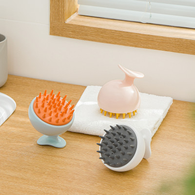 Lược gội đầu silicone - Massage da đầu, giảm ngứa, giảm gàu tăng cường tuần hoàn máu giảm gãy rụng tóc