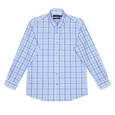 Áo sơ mi nam tay dài form suông Khatoco A1MD468T1-CNCR109-2409-D