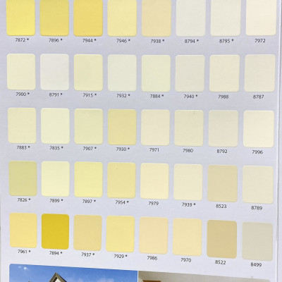 Sơn nước siêu cao cấp Toa SuperShield ngoại thất màu vàng 7930_15L