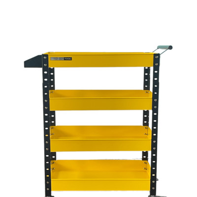 XE ĐẨY DỤNG CỤ XE ĐẨY DỤNG CỤ 4 NGĂN XE ĐẨY DỤNG CỤ XE MÁY XE ĐẨY DỤNG CỤ DÙNG CHO GAGARE Ô TÔ XE ĐẨY ĐỰNG ĐỒ NGHỀ