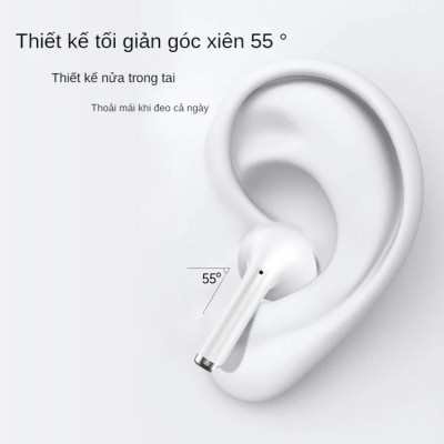 Tai Nghe Bluetooth Nhét Tai Không Dây FIRO A20 - Tai Nghe Bluetooth ENC Giảm Tiếng Ồn Thông Minh - Tai Nghe FIRO A20 Bluetooth 5.3 - Công Nghệ Kháng Nước IPX5 - Tai Nghe Không Dây FIRO A20 - Phù Hợp Với Tất Cả Dòng Máy - Hàng Chính Hãng